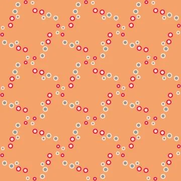 Spotted seamless pattern for decorating any surfaces or things. Timeless ab.. Illustrazione stock