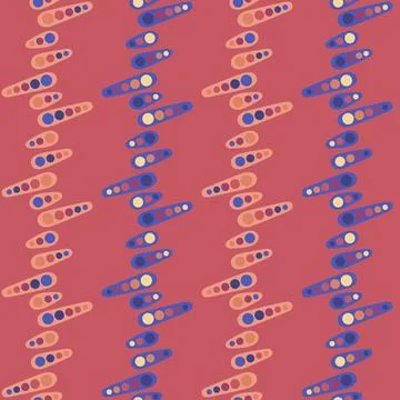 Spotted seamless pattern for decorating any surfaces or things. Timeless ab.. Stock Illustration