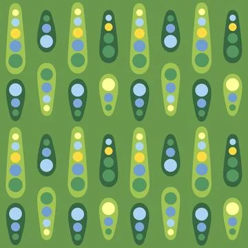 Spotted seamless pattern for decorating any surfaces or things. Timeless ab.. Stock Illustration