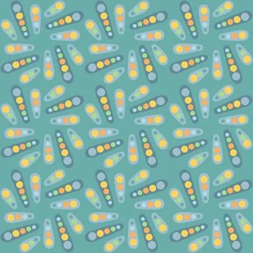 Spotted seamless pattern for decorating any surfaces or things. Timeless ab.. Stock Illustration