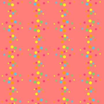 Spotted seamless pattern for decorating any surfaces or things. Timeless ab.. Stock Illustration