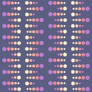 Spotted seamless pattern for decorating any surfaces or things. Timeless ab.. Stock Illustration