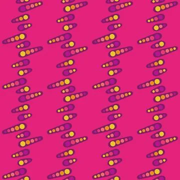 Spotted seamless pattern for decorating any surfaces or things. Timeless ab.. Stock Illustration