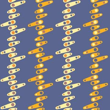 Spotted seamless pattern for decorating any surfaces or things. Timeless ab.. Stock Illustration