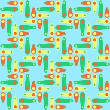 Spotted seamless pattern for decorating any surfaces or things. Timeless ab.. Stock Illustration