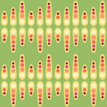 Spotted seamless pattern for decorating any surfaces or things. Timeless ab.. Stock Illustration