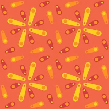 Spotted seamless pattern for decorating any surfaces or things. Timeless ab.. Stock Illustration