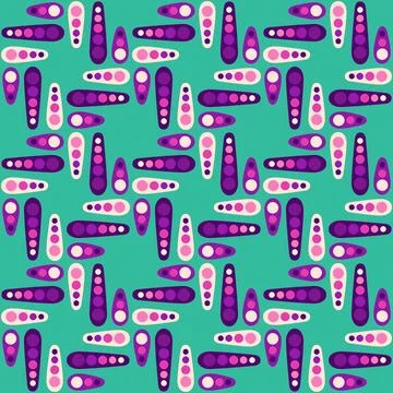 Spotted seamless pattern for decorating any surfaces or things. Timeless ab.. Stock Illustration