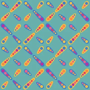 Spotted seamless pattern for decorating any surfaces or things. Timeless ab.. Stock Illustration