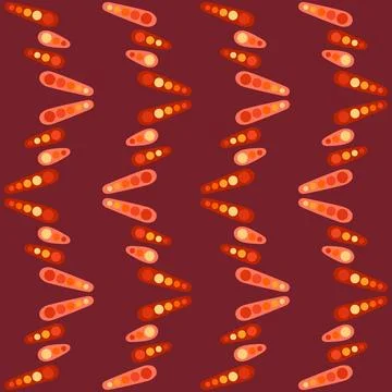 Spotted seamless pattern for decorating any surfaces or things. Timeless ab.. Stock Illustration