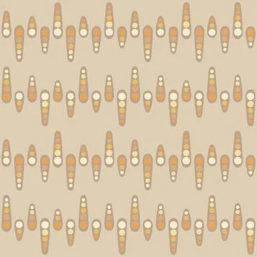 Spotted seamless pattern for decorating any surfaces or things. Timeless ab.. Stock Illustration