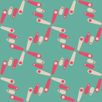 Spotted seamless pattern for decorating any surfaces or things. Timeless ab.. Stock Illustration