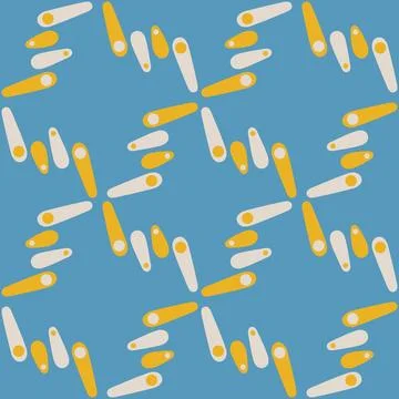 Spotted seamless pattern for decorating any surfaces or things. Timeless ab.. Stock Illustration