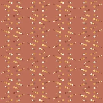 Spotted seamless pattern for decorating any surfaces or things. Timeless ab.. Stock Illustration