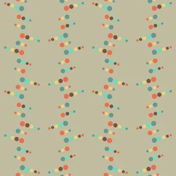 Spotted seamless pattern for decorating any surfaces or things. Timeless ab.. Stock Illustration