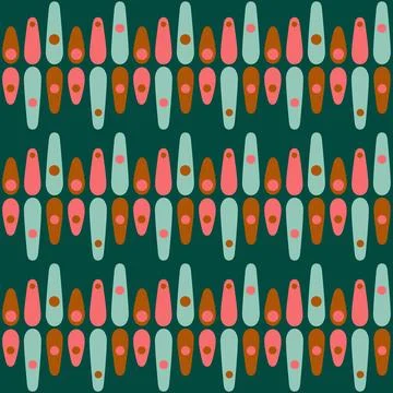 Spotted seamless pattern for decorating any surfaces or things. Timeless ab.. Stock Illustration