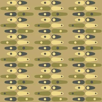 Spotted seamless pattern for decorating any surfaces or things. Timeless ab.. Illustrazione stock