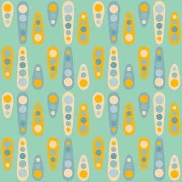 Spotted seamless pattern for decorating any surfaces or things. Timeless ab.. Stock Illustration