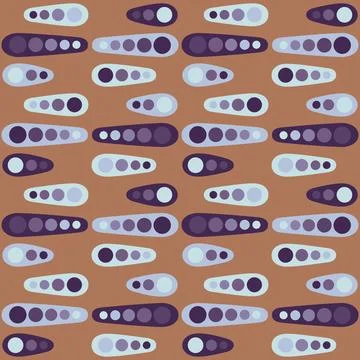 Spotted seamless pattern for decorating any surfaces or things. Timeless ab.. Stock Illustration