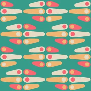 Spotted seamless pattern for decorating any surfaces or things. Timeless ab.. Stock Illustration