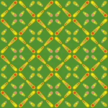 Spotted seamless pattern for decorating any surfaces or things. Timeless ab.. Stock Illustration