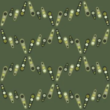 Spotted seamless pattern for decorating any surfaces or things. Timeless ab.. Illustrazione stock