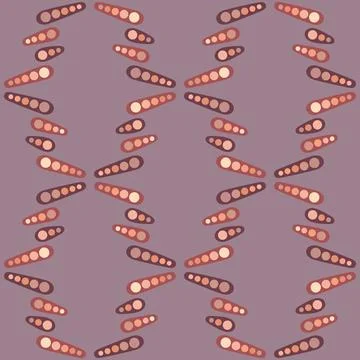 Spotted seamless pattern for decorating any surfaces or things. Timeless ab.. Stock Illustration