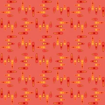 Spotted seamless pattern for decorating any surfaces or things. Timeless ab.. Stock Illustration