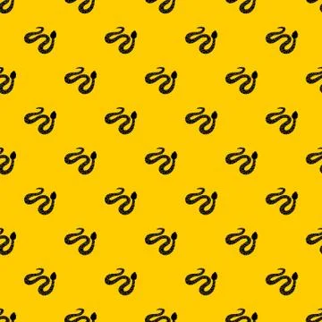 Spotted snake pattern 스톡 일러스트