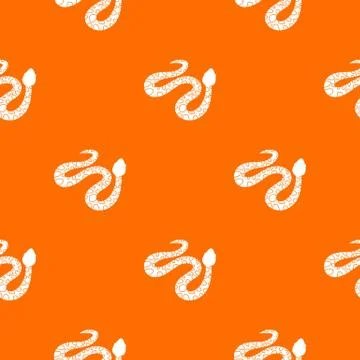 Spotted snake pattern seamless Illustrazione stock