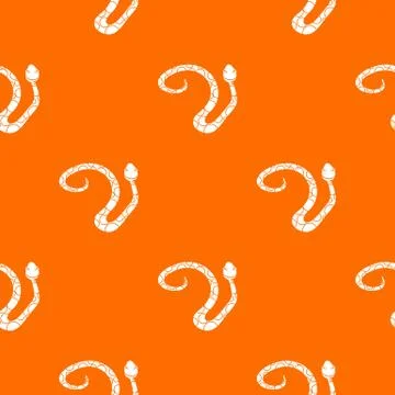 Spotted snake pattern seamless Illustrazione stock