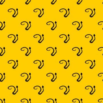 Spotted snake pattern vector 스톡 일러스트