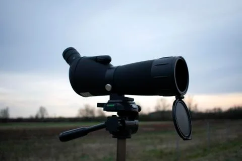 Spotting scope Stock Photos