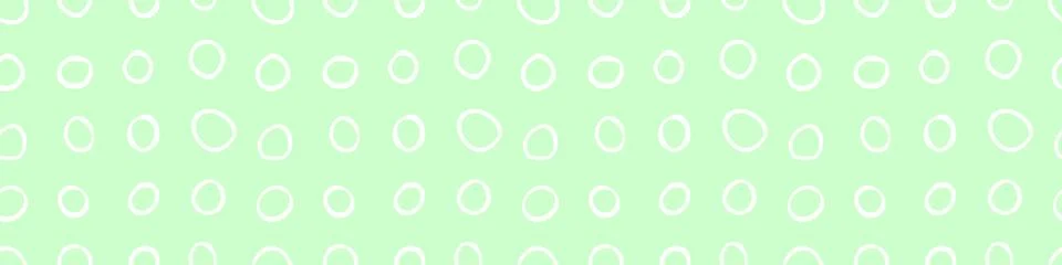 Spotty abstract vector seamless pattern. Random rings, dots, circles, spots,  Illustrazione stock