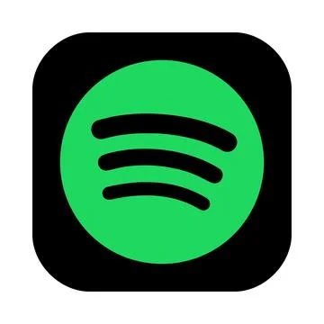 Spotyfy app icon Stock Illustration