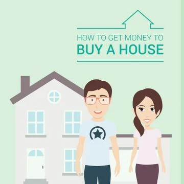 Spouses with House イラスト素材