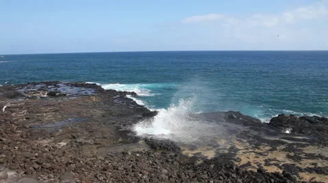 Spouting Horn Kauai Vidéo 34569927