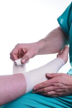 Sprained Foot Stock Photos