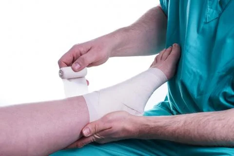 Sprained Foot Stock Photos