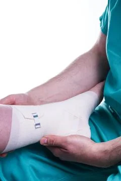 Sprained Foot Stock Photos