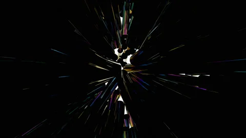 A sprawling ball of multi-colored threads on a white background. Stock Footage 122139436