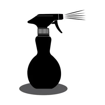 Spray Bottle Icon design Stock Illustration