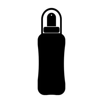 Spray Bottle Icon. Stock Illustration