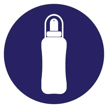 Spray Bottle Icon. Vector design Stock Illustration