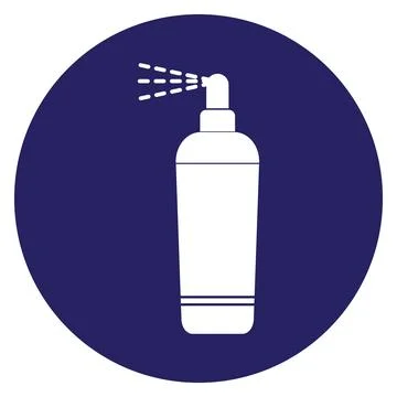 Spray Bottle Icon. Vector design Stock Illustration