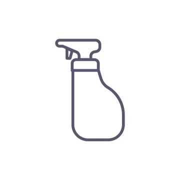 Spray bottle Stock-Illustration