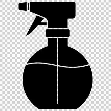 Spray bottle Illustrazione stock