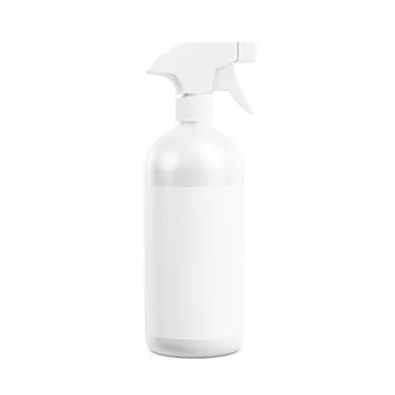 A spray bottle image isolated on a white background Stock Illustration