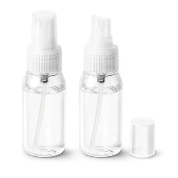 Spray bottle isolated Stock Photos
