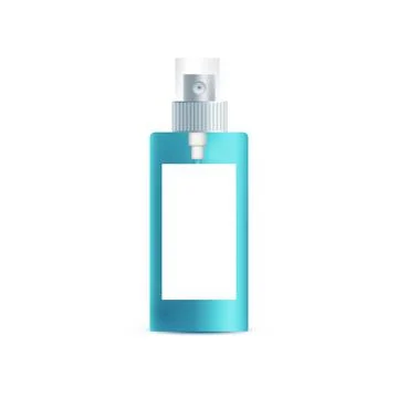 Spray bottle mockup illustration, bottle mockup vector, bottle mockup Illustrazione stock